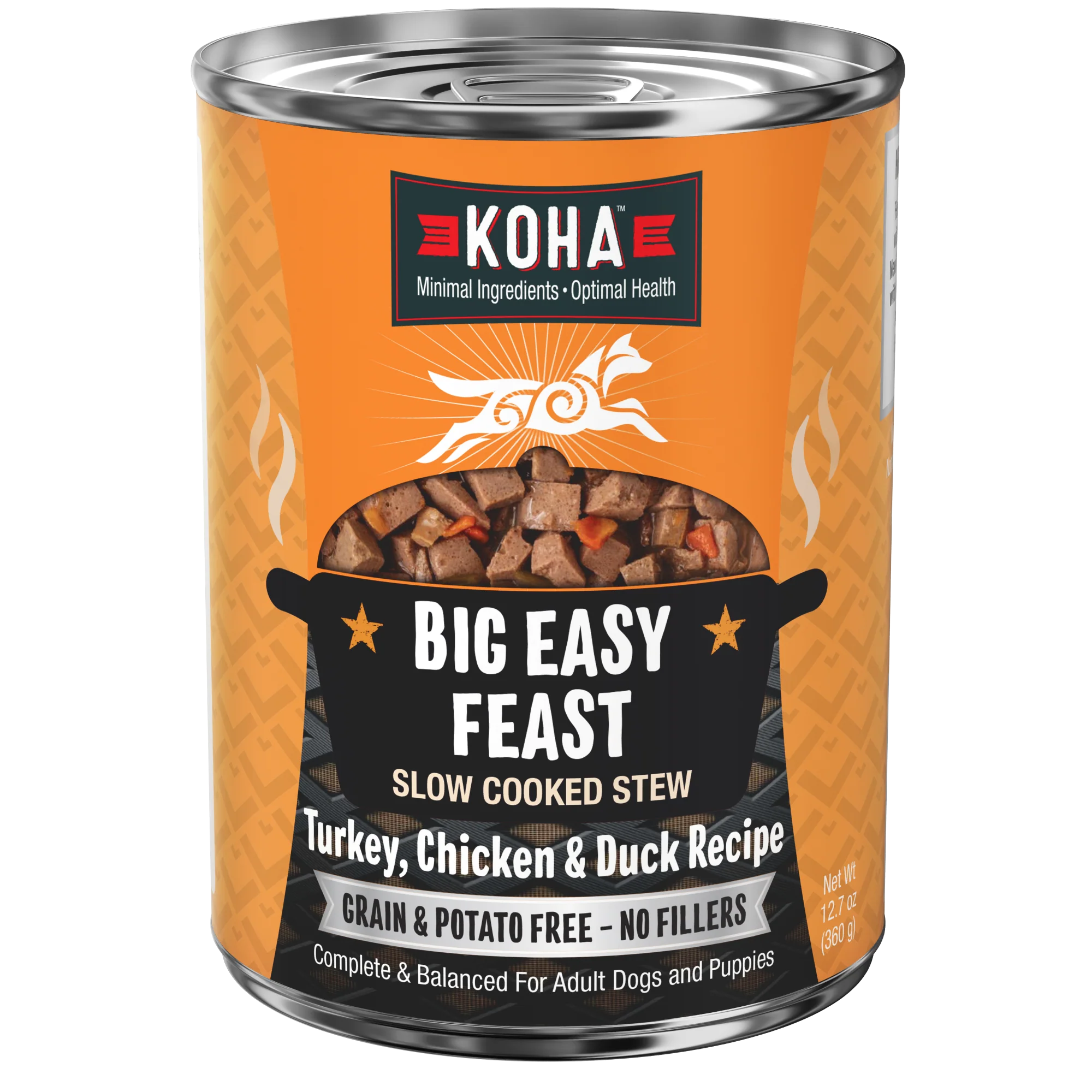 Big Easy Feast Slow Cooked Stew Turkey, Chicken, & Duck for Dogs
