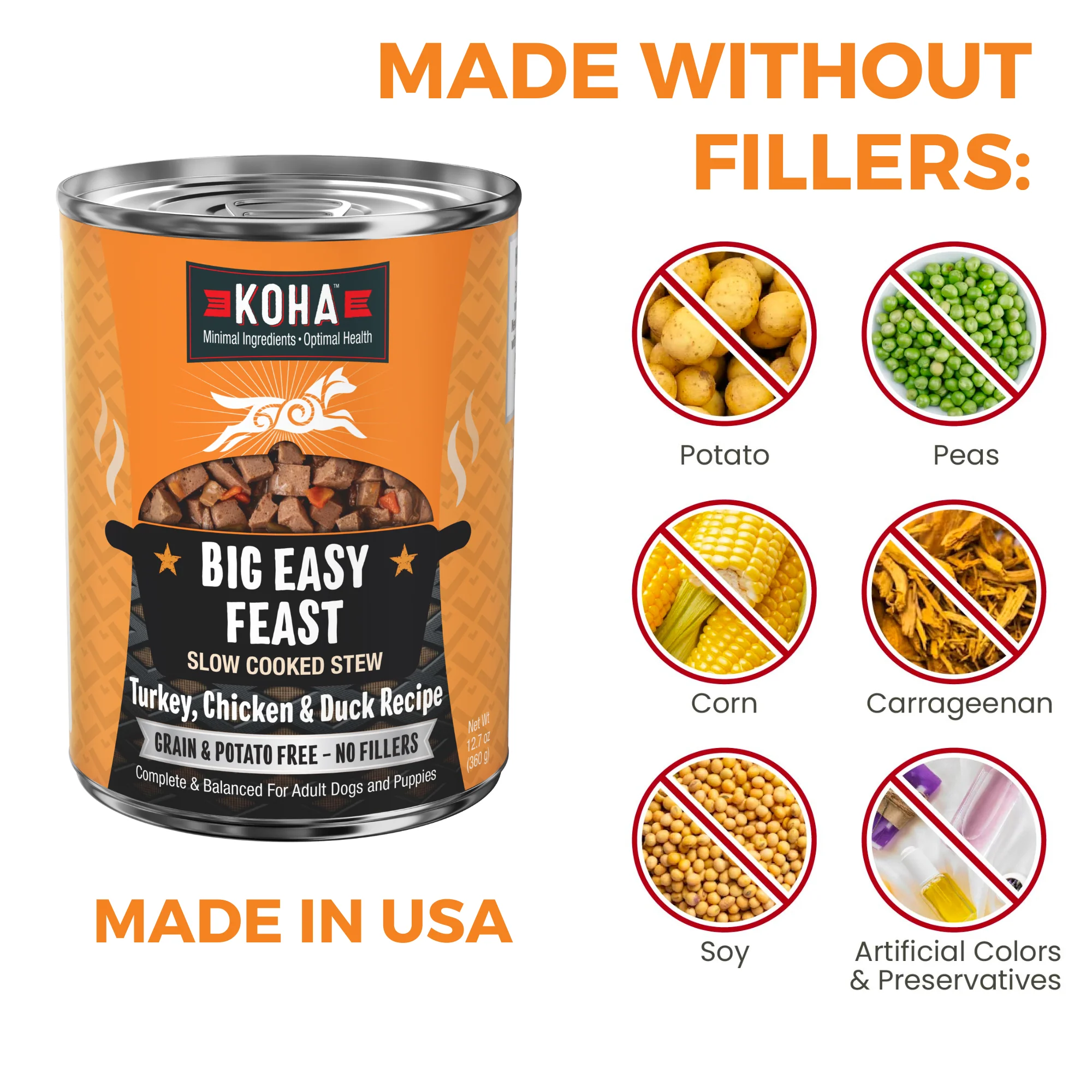 Big Easy Feast Slow Cooked Stew Turkey, Chicken, & Duck for Dogs - Image 6