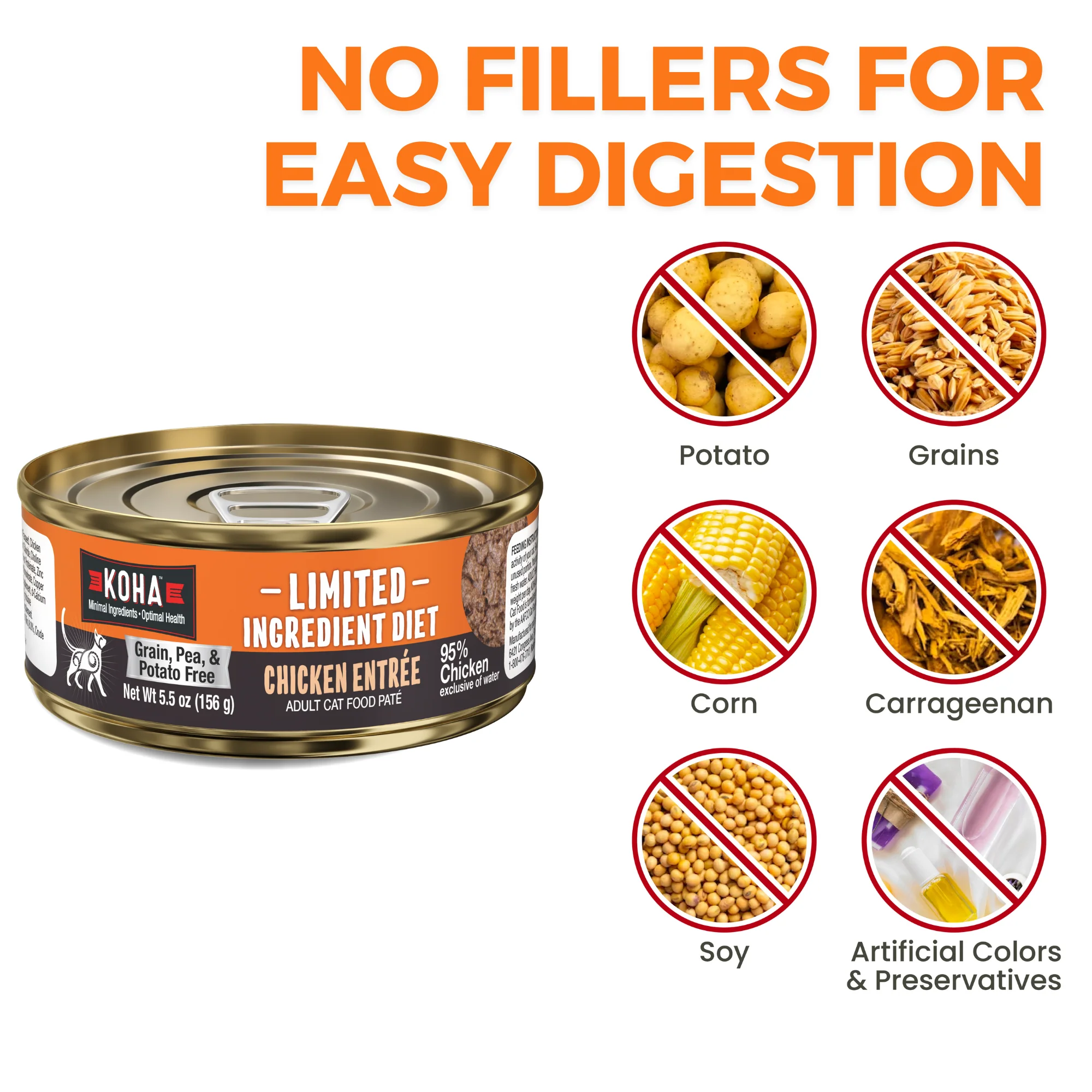 Limited Ingredient Diet Chicken Pâté for Cats - Image 4