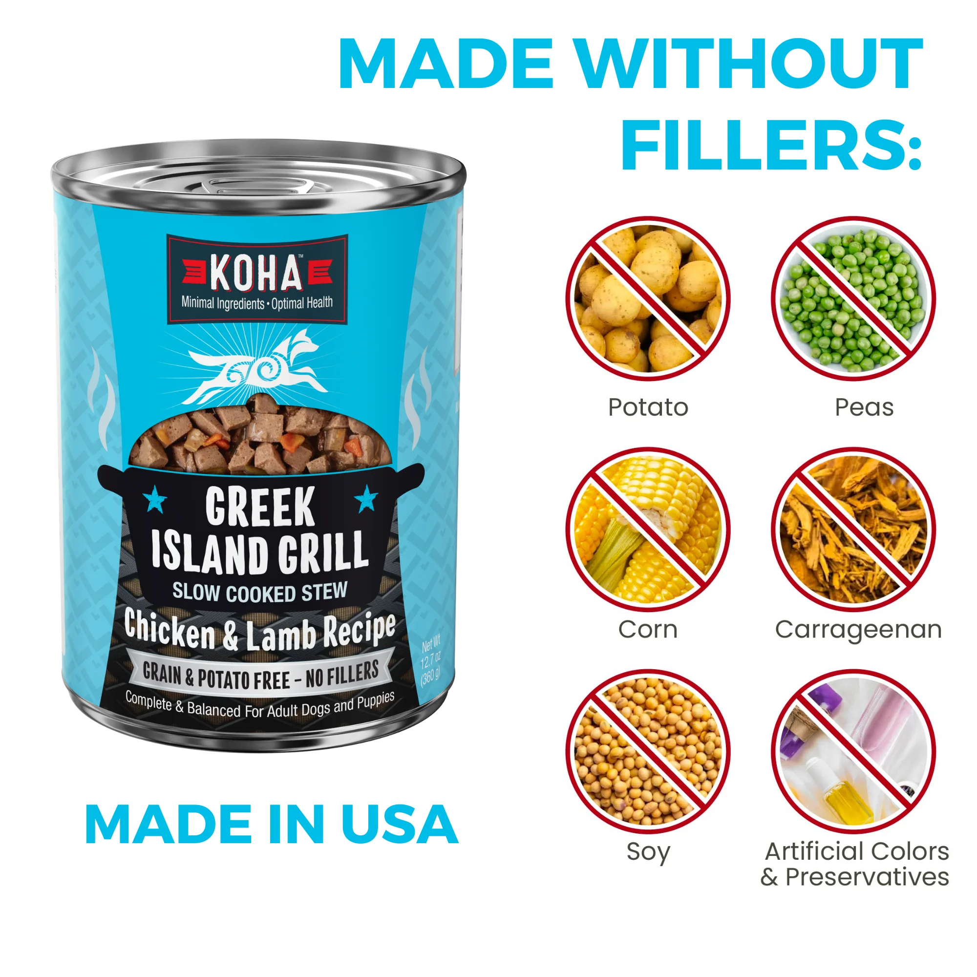 Greek Island Grill Slow Cooked Stew Chicken and Lamb for Dogs - Image 6