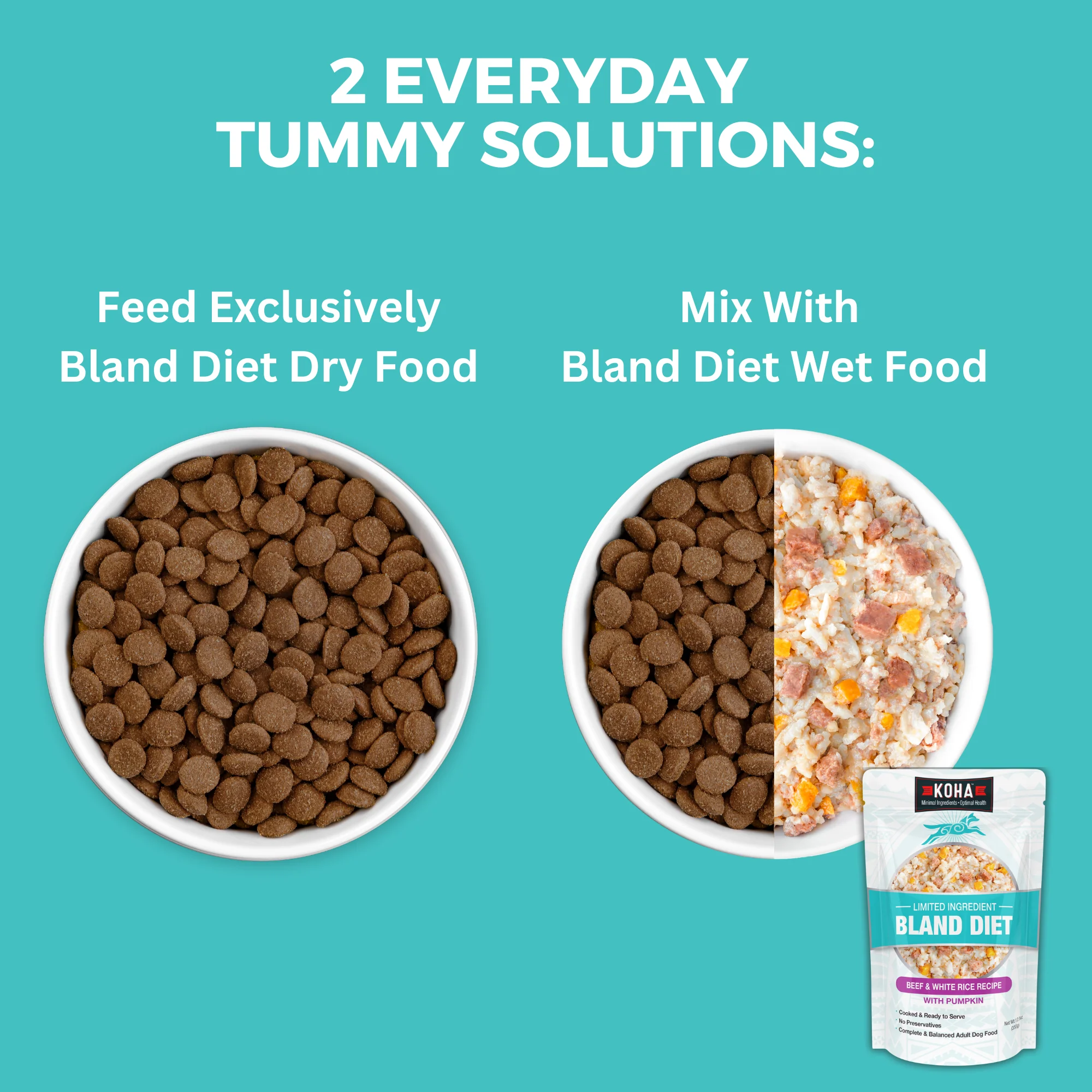 Limited Ingredient Dry Bland Diet Beef & Brown Rice Recipe with Pumpkin for Dogs - Image 8