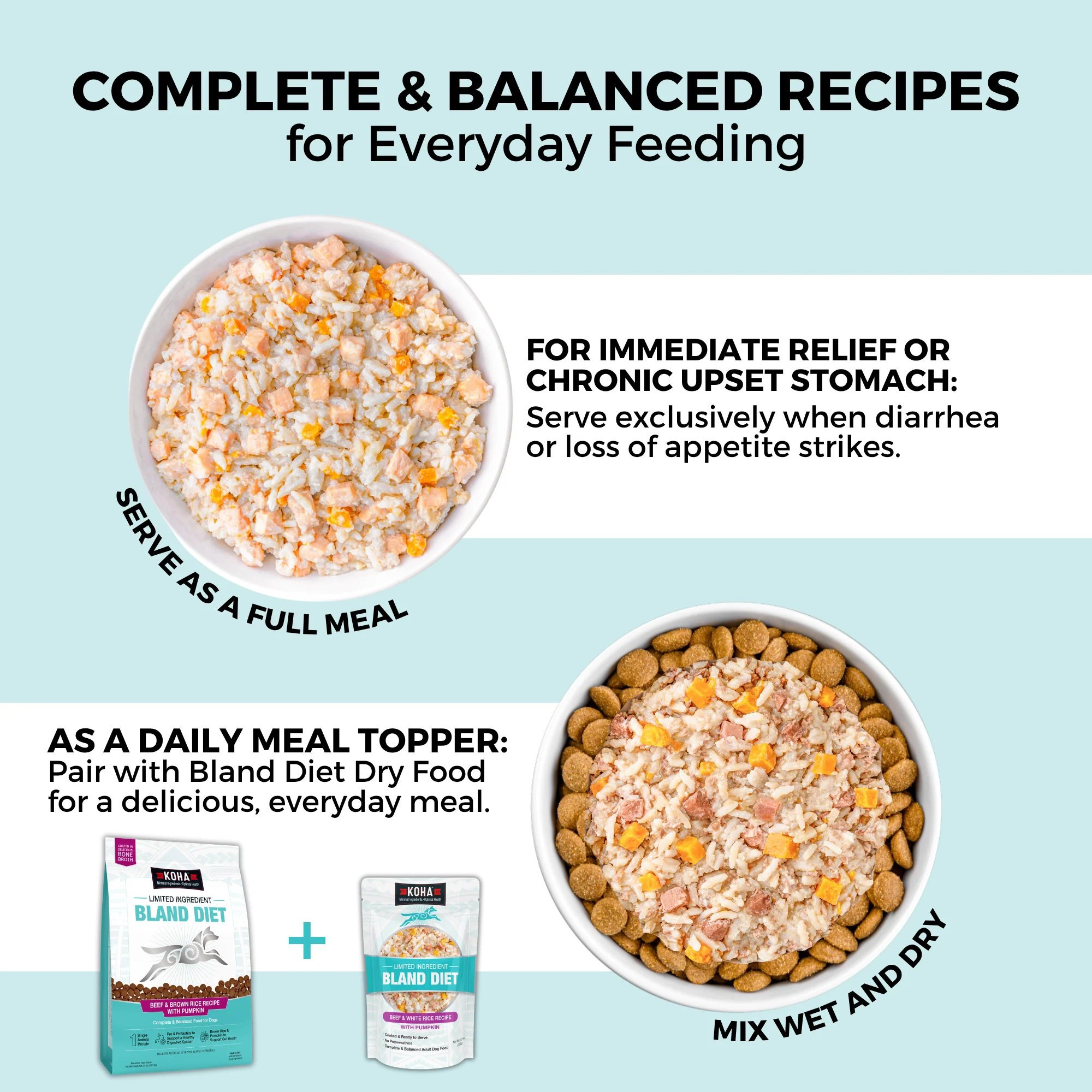 Limited Ingredient Wet Bland Diet Beef & White Rice Recipe for Dogs - Image 5