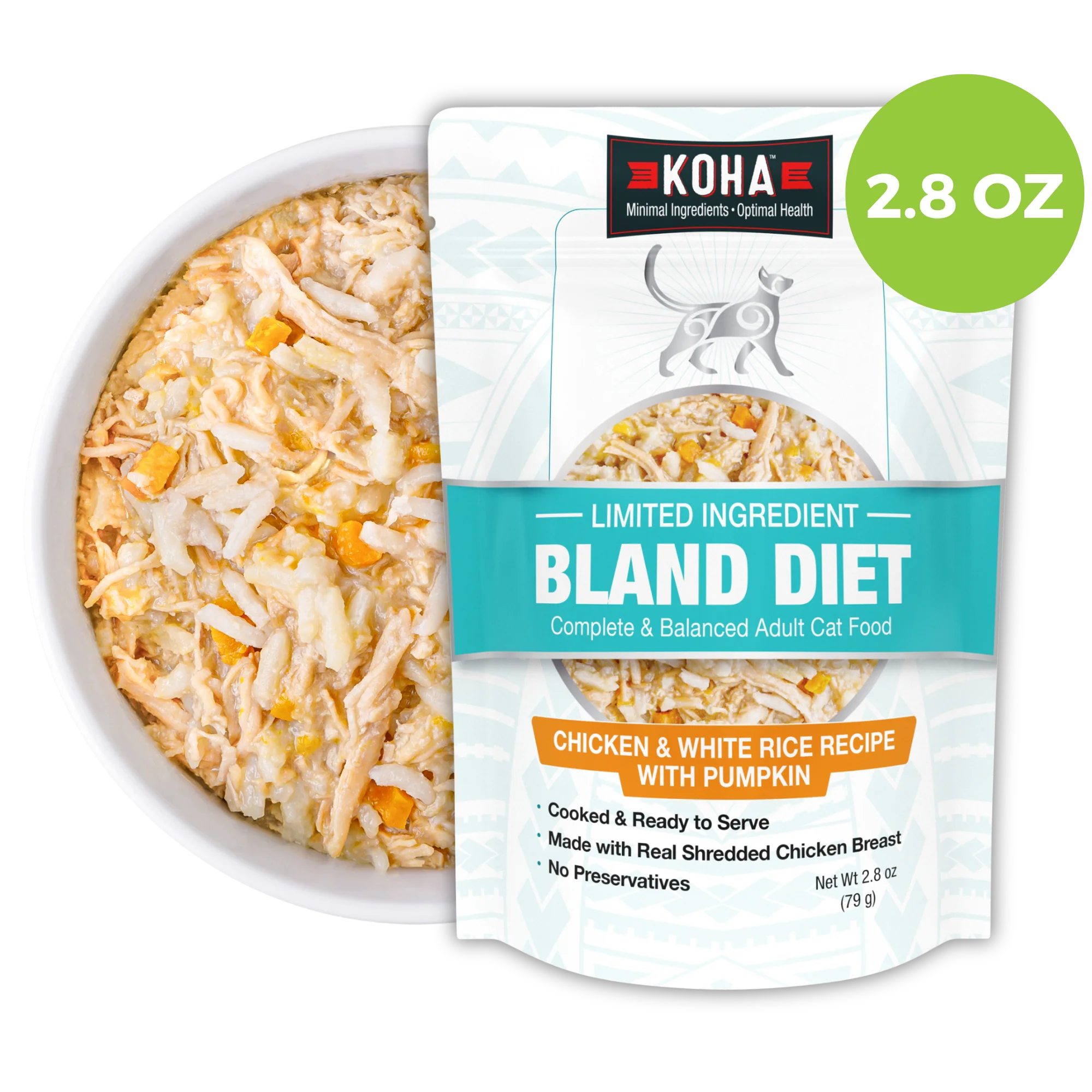 Limited Ingredient Bland Diet Wet Food Chicken & Rice Recipe for Cats - Image 7