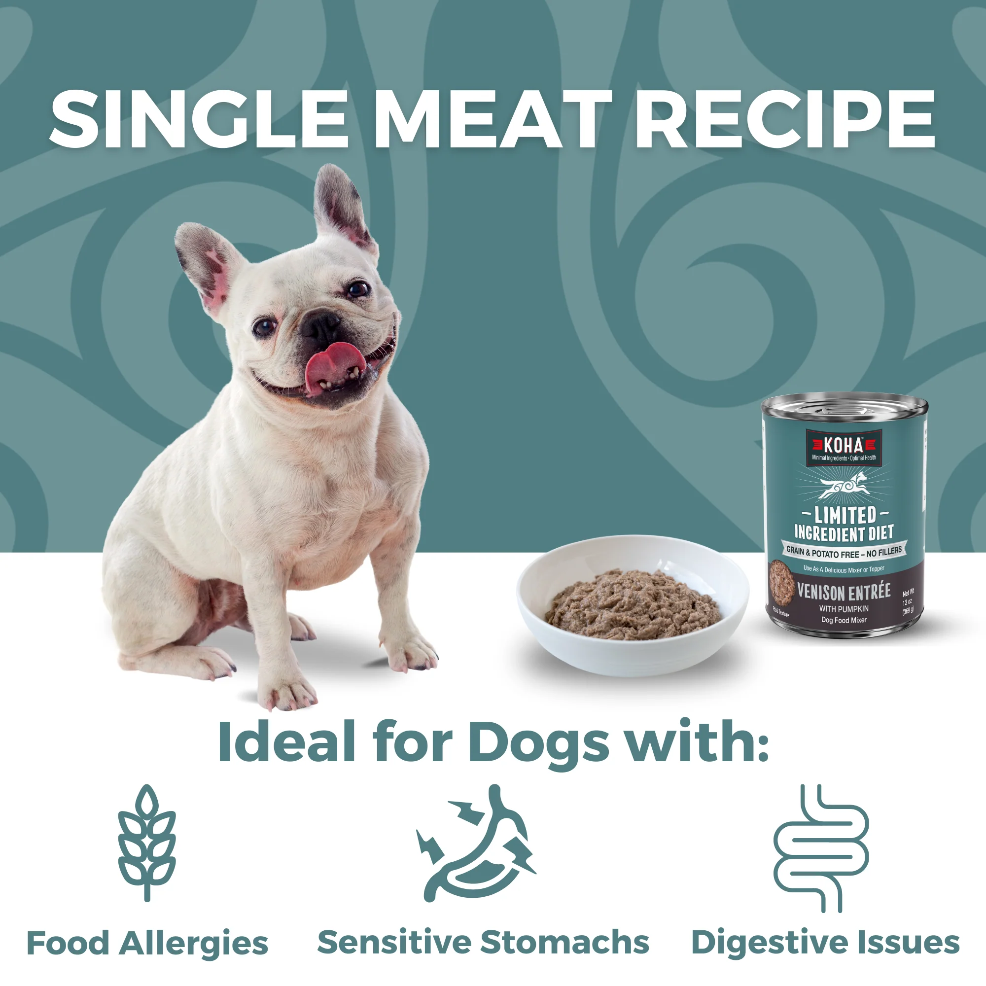 Venison Dog Food: Limited Ingredient Diet Venison Entrée for Dogs - Image 3
