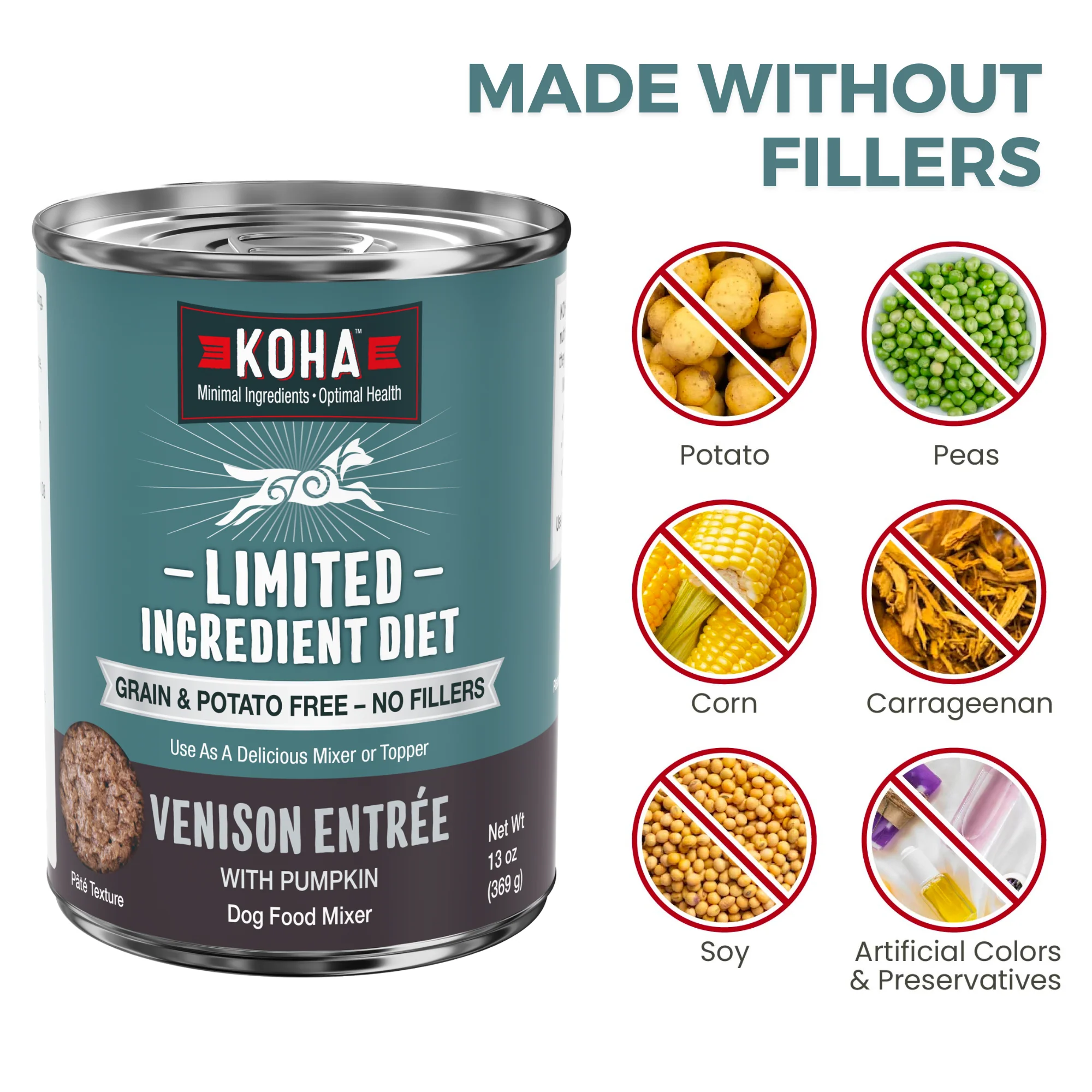 Venison Dog Food: Limited Ingredient Diet Venison Entrée for Dogs - Image 4