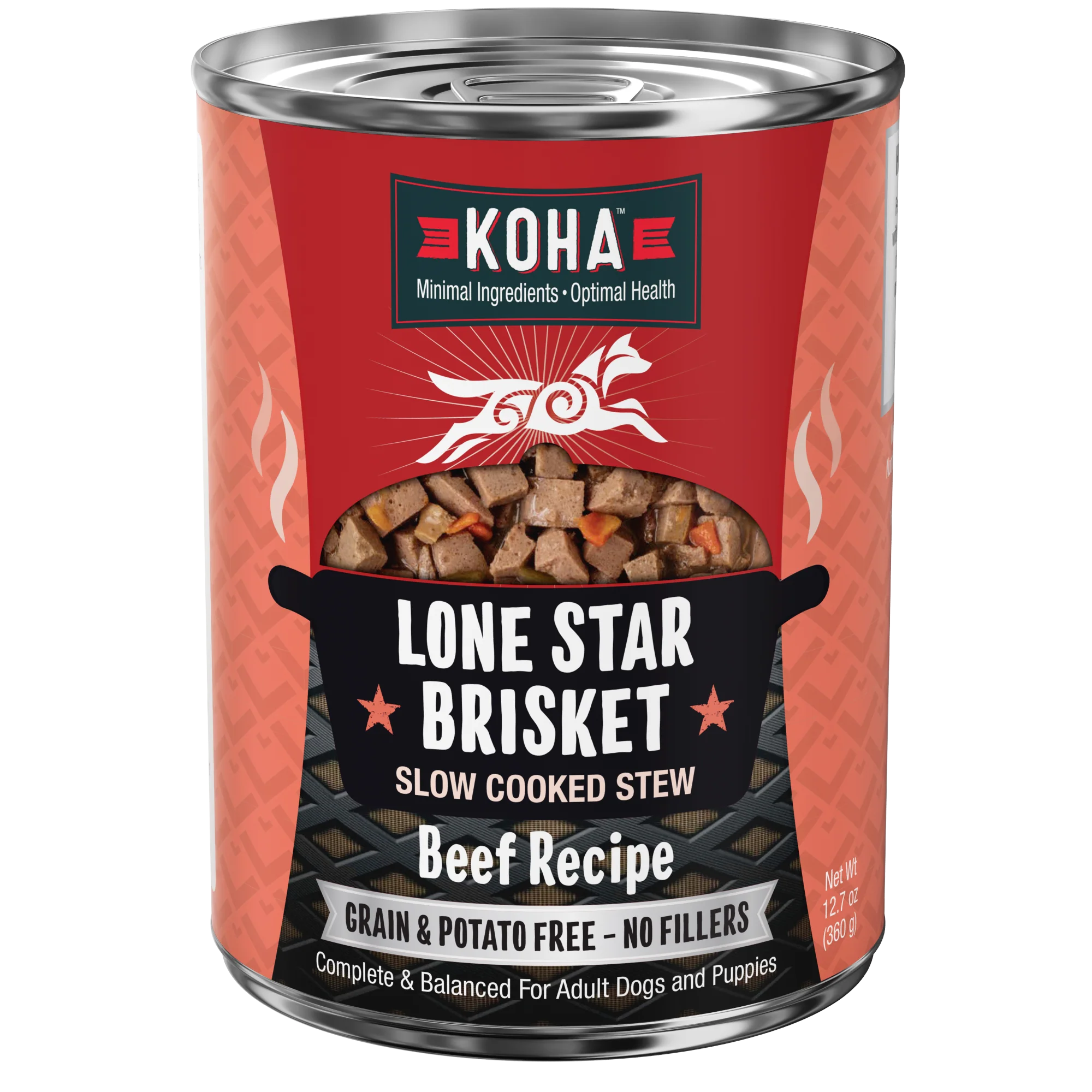 Lone Star Brisket Slow Cooked Stew Beef Recipe for Dogs