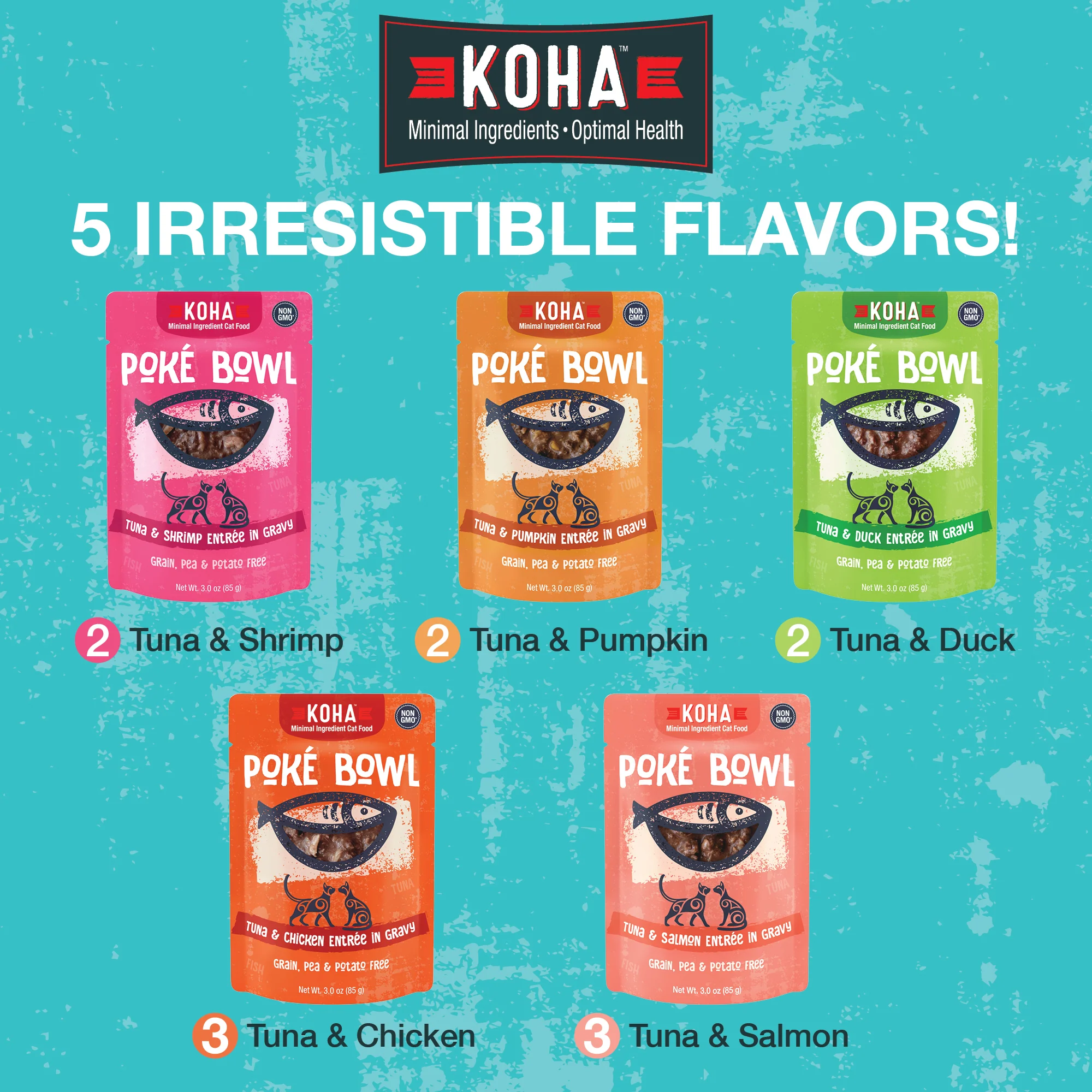 Poké Bowl Variety 12 Pack for Cats - Image 4