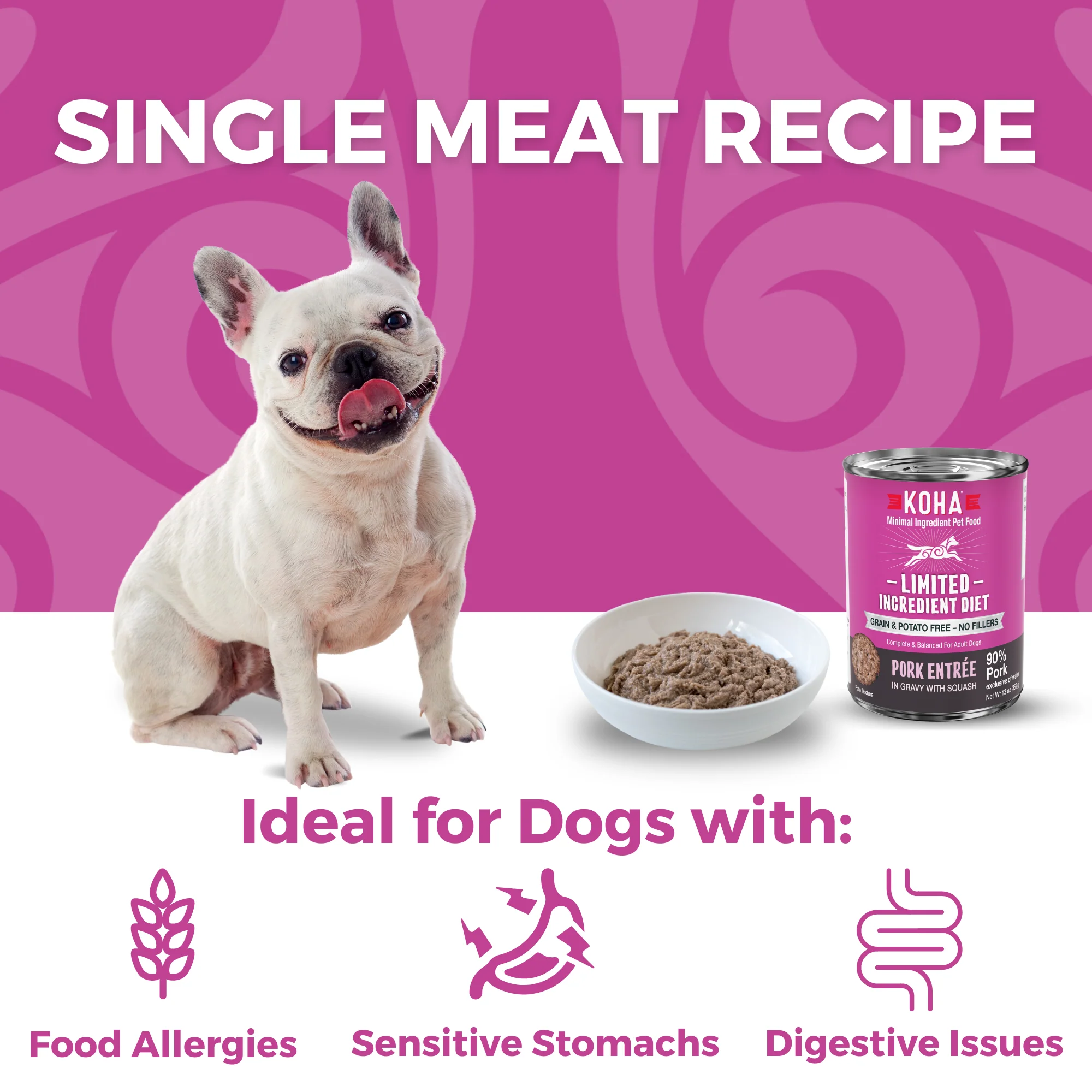 Limited Ingredient Diet Pork Entrée for Dogs - Image 3