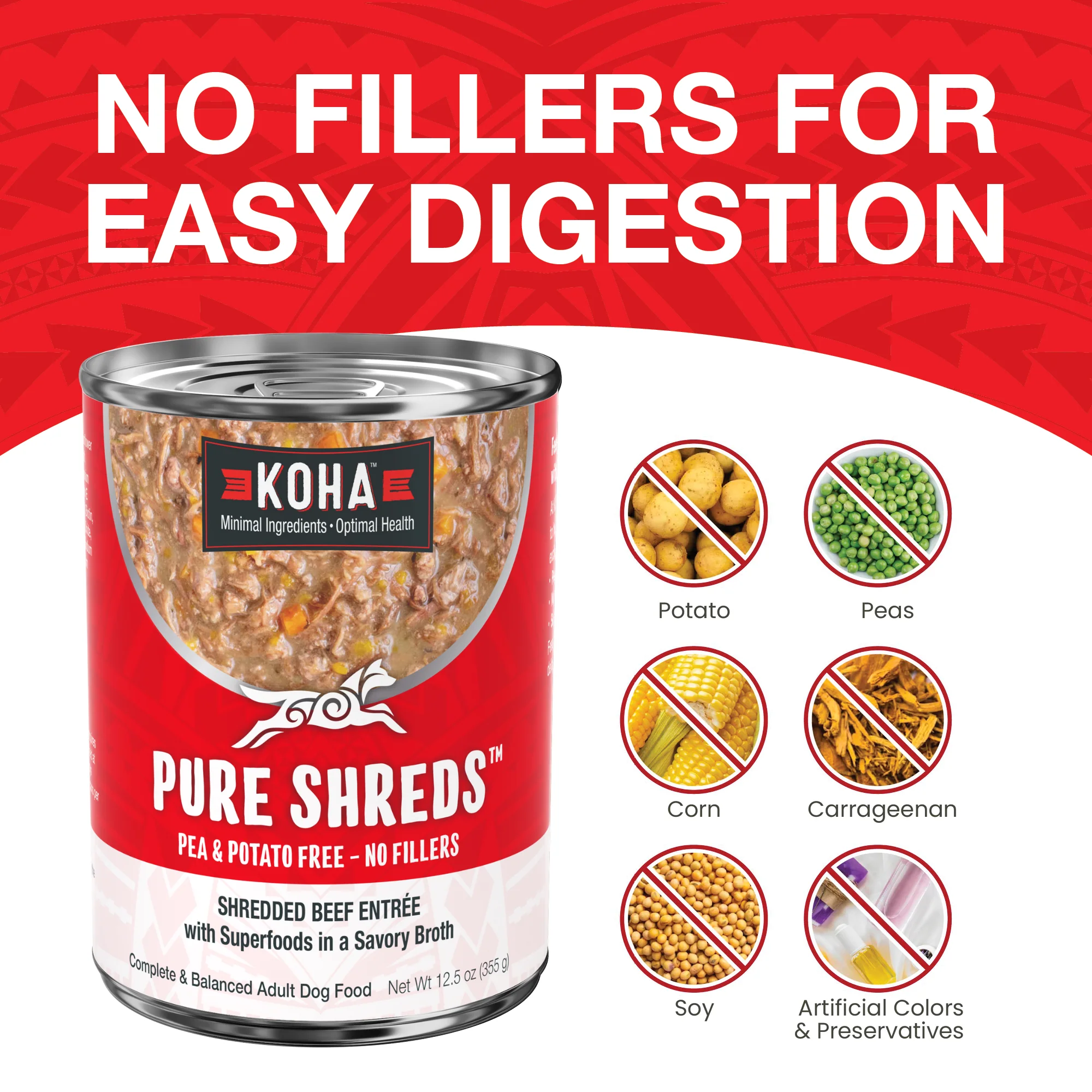 Pure Shreds Shredded Beef Entrée for Dogs - Image 5