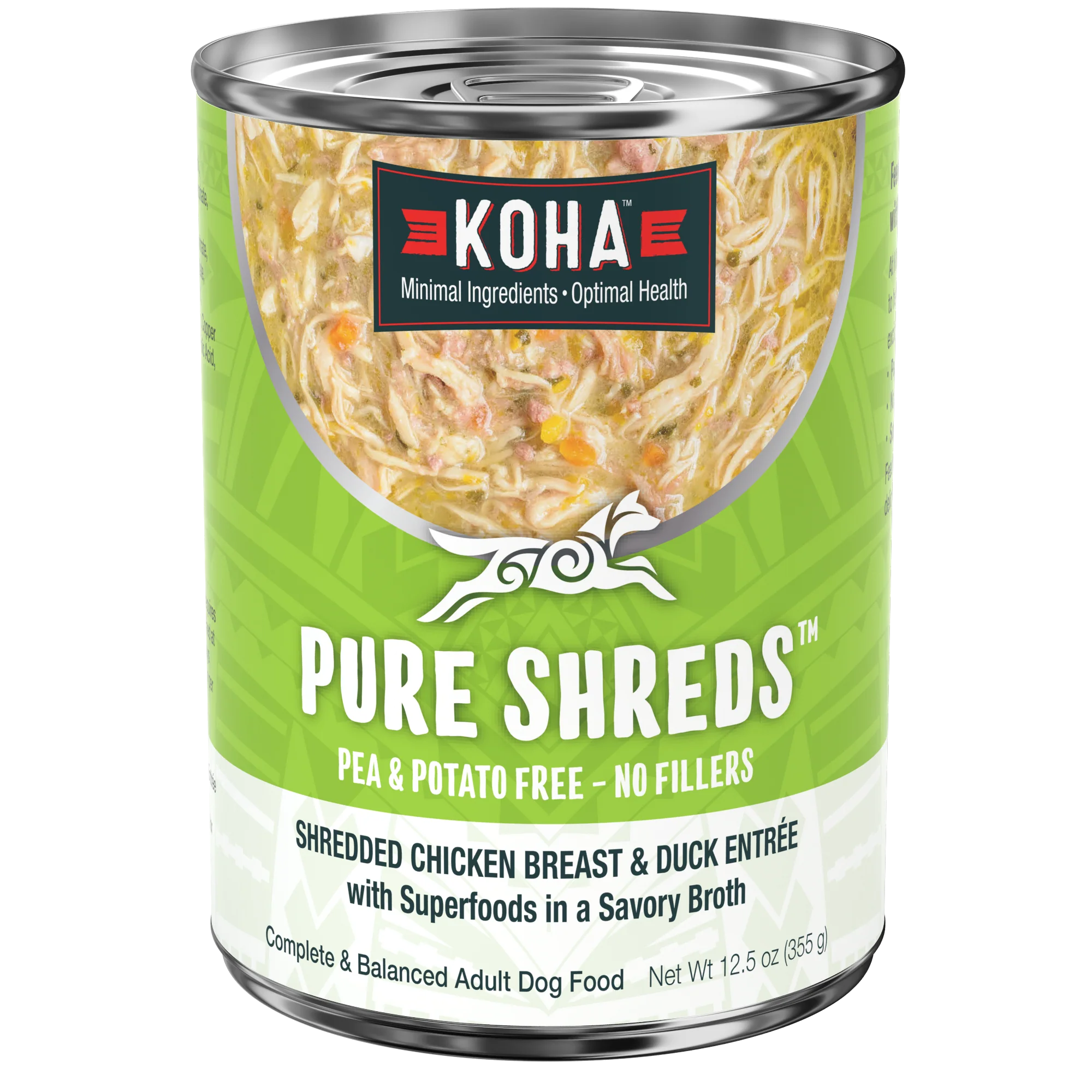 Pure Shreds Shredded Chicken Breast & Duck Entrée for Dogs