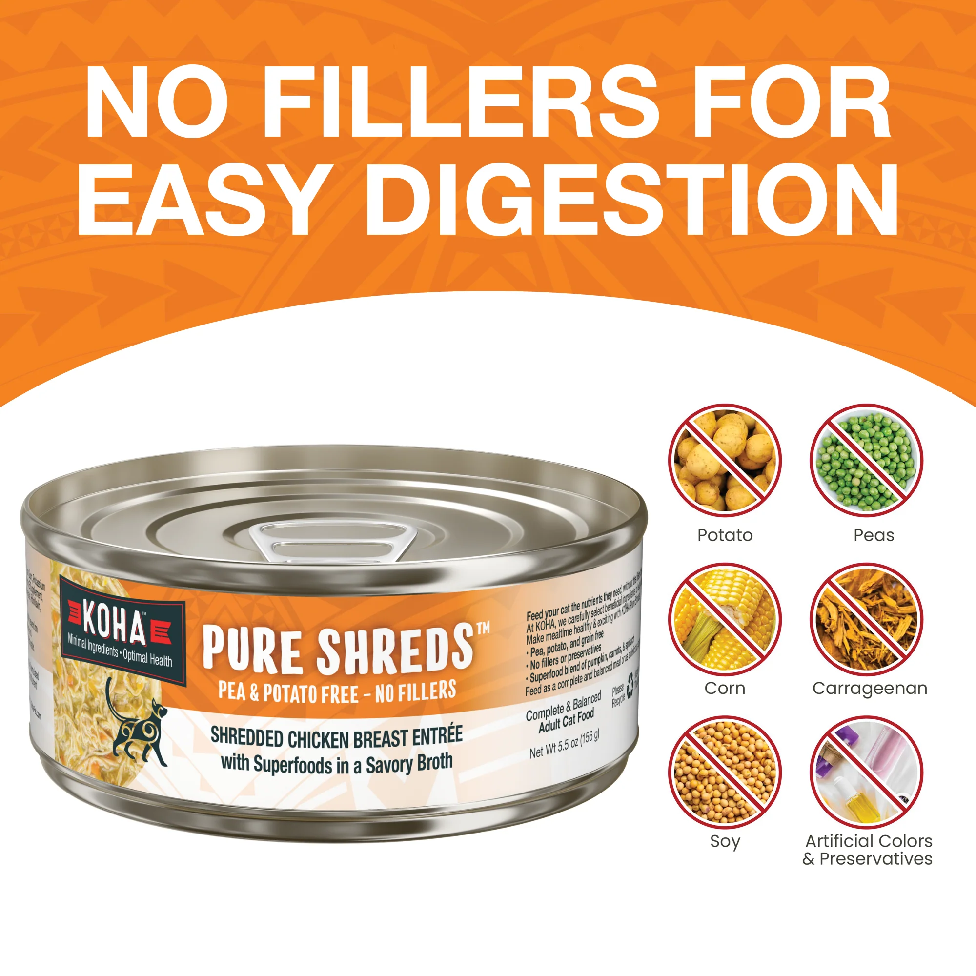 Pure Shreds Shredded Chicken Breast Entrée for Cats - Image 4
