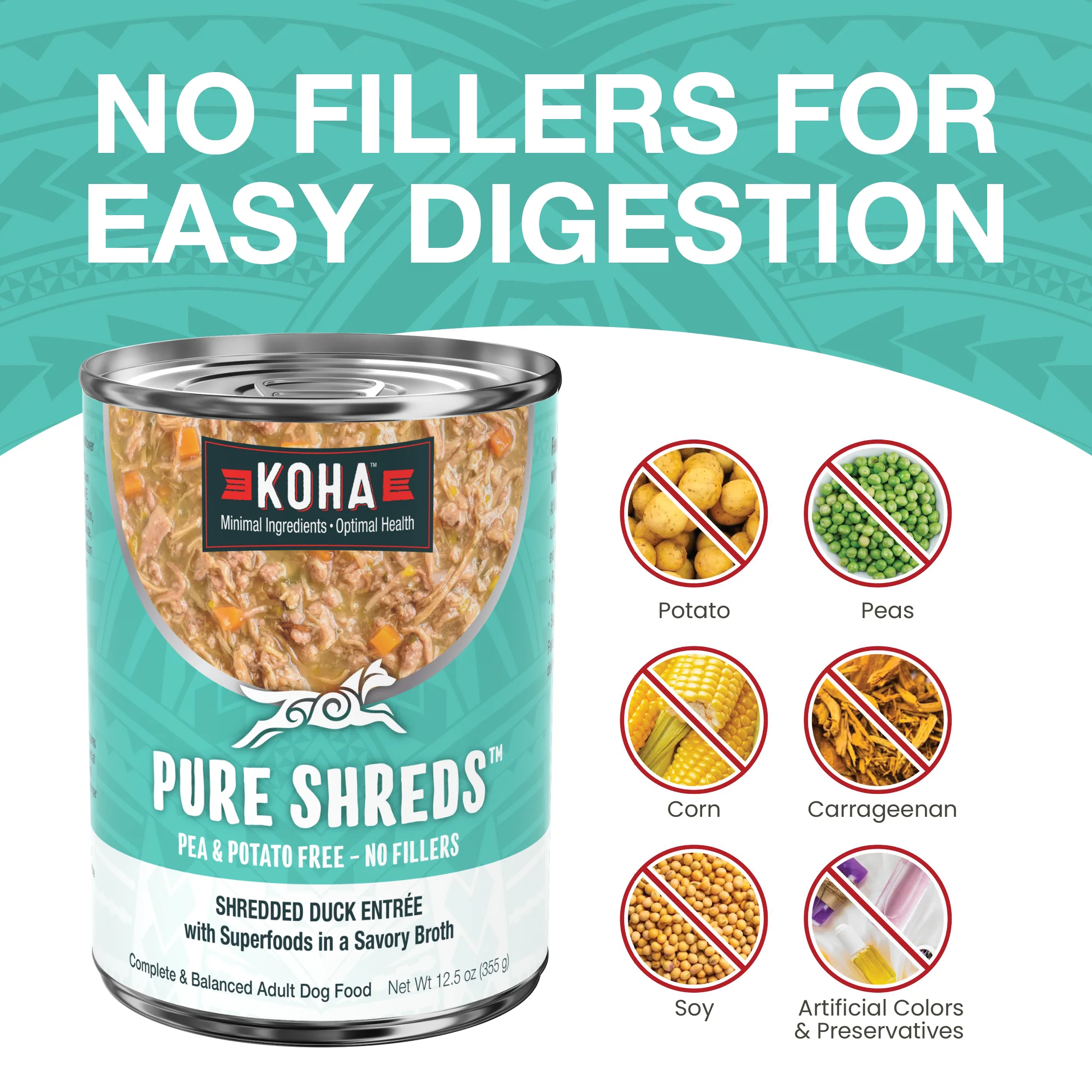 Pure Shreds Shredded Duck Entrée for Dogs - Image 5