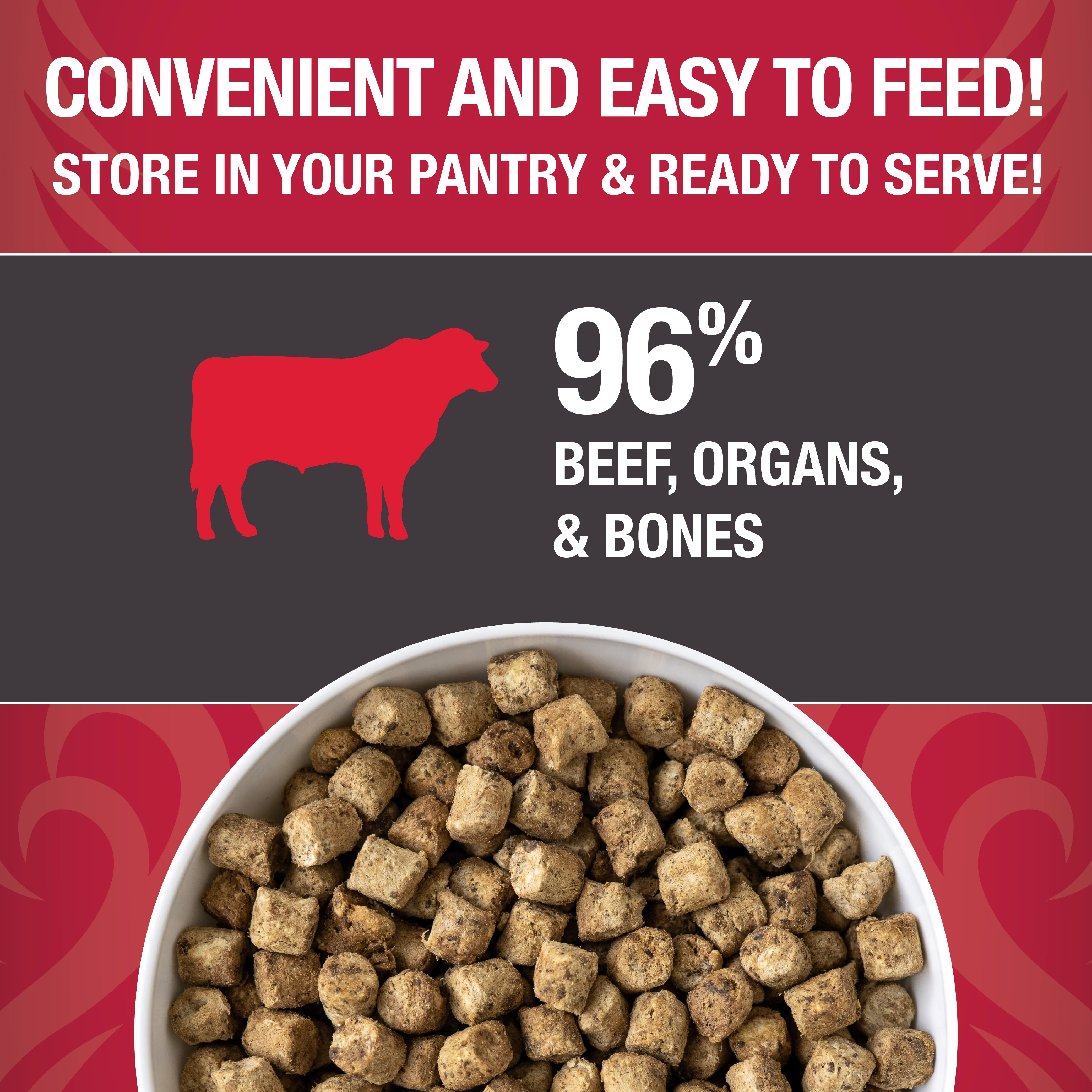 Freeze-Dried Raw Bites Beef Entrée for Dogs - Image 5