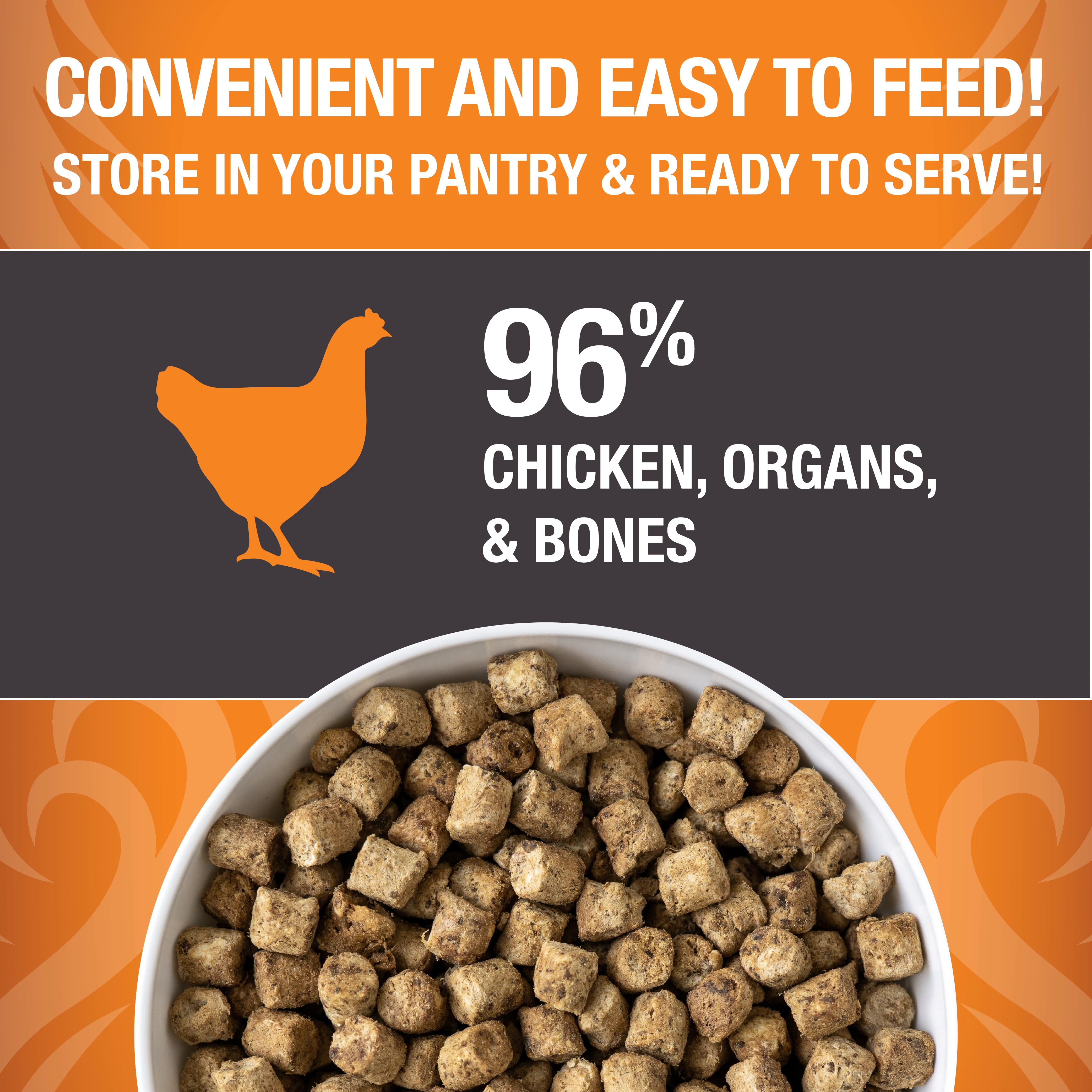 Freeze-Dried Raw Bites Chicken Entrée for Dogs - Image 3