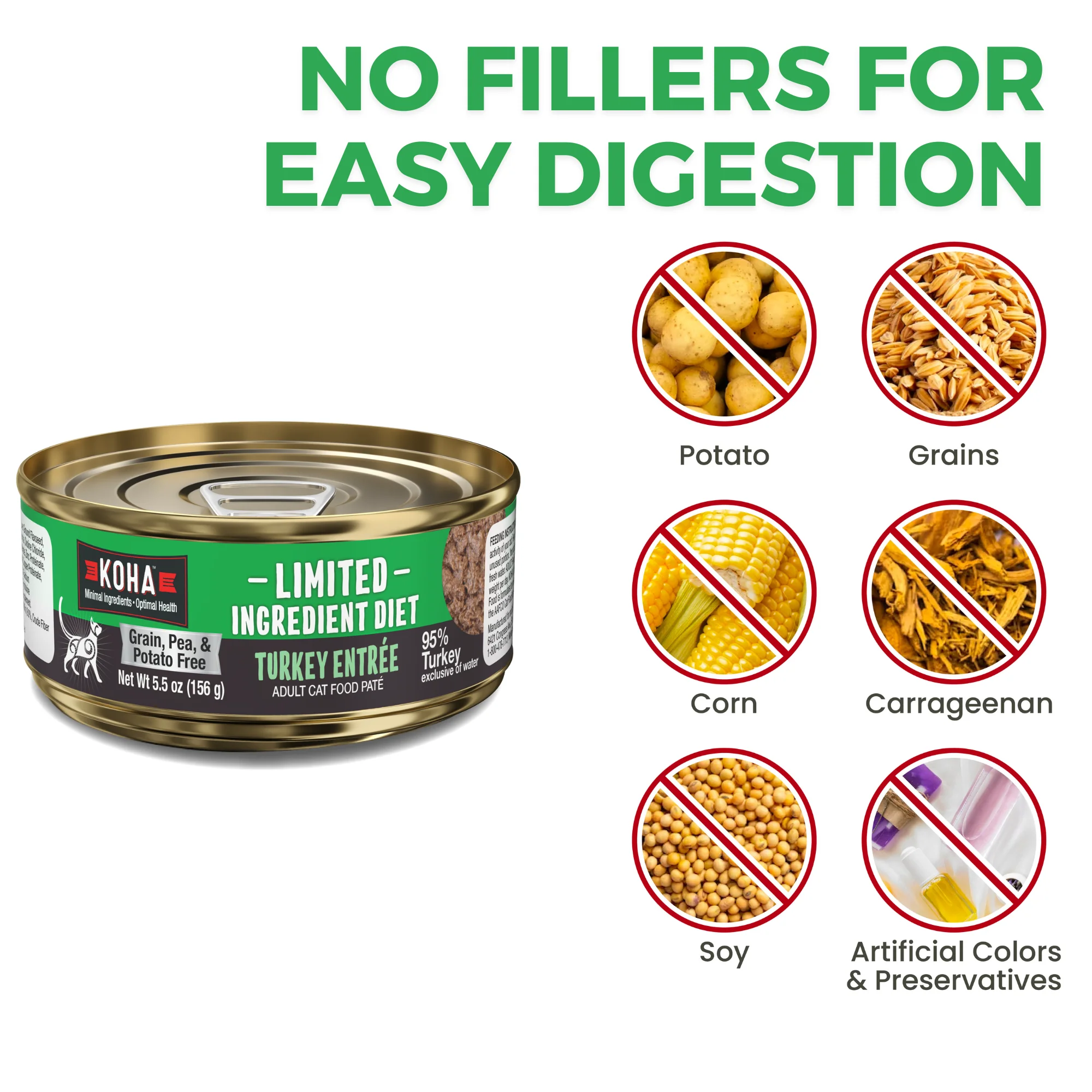 Limited Ingredient Diet Turkey Pâté for Cats - Image 4