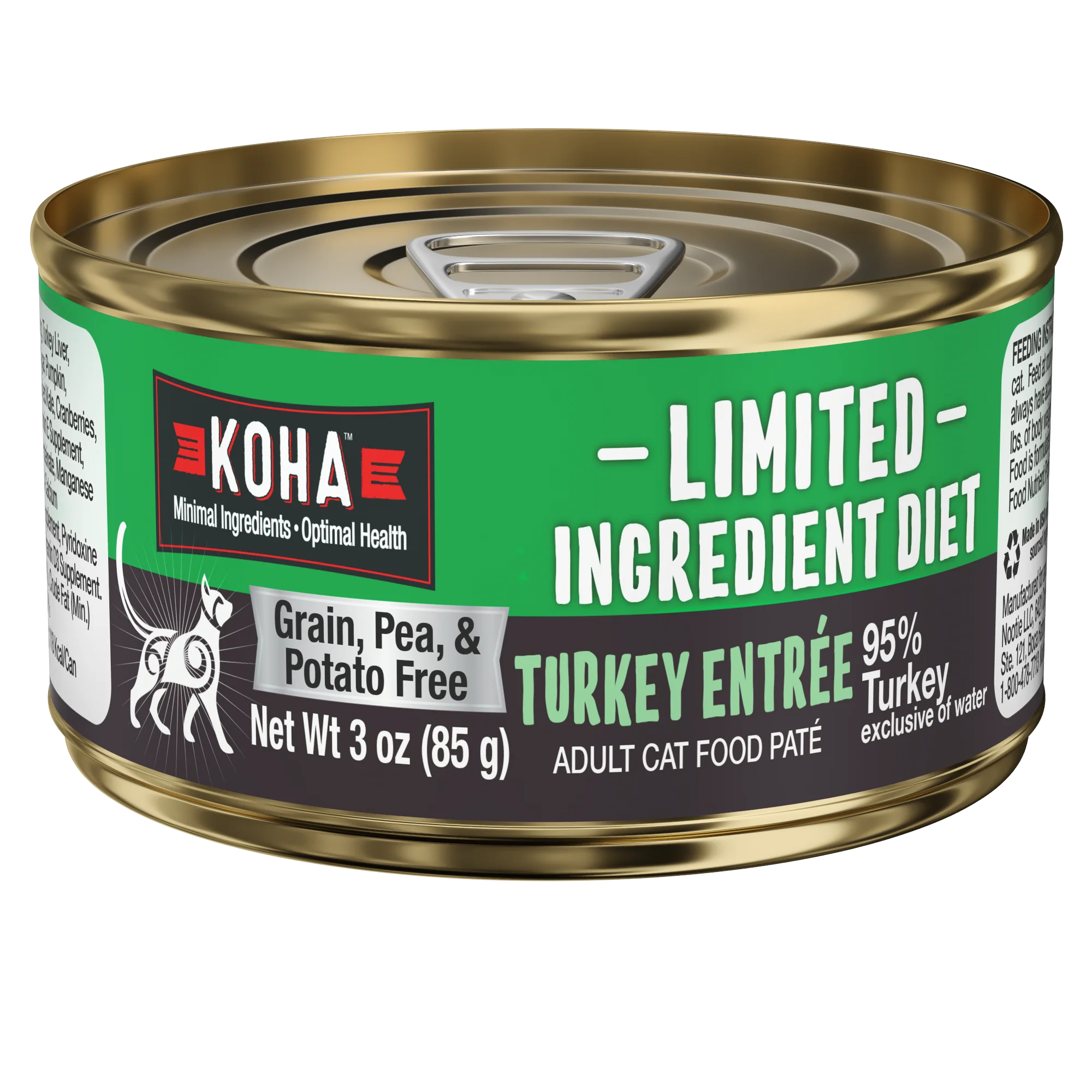Limited Ingredient Diet Turkey Pâté for Cats - Image 6