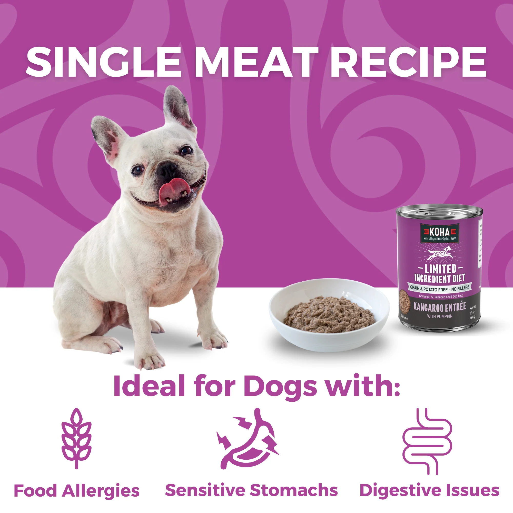 Kangaroo Dog Food: Limited Ingredient Diet Kangaroo Entrée for Dogs - Image 3